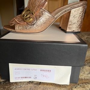 Gucci mules size 39